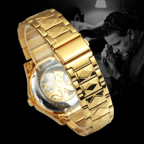 Lux Dodecagon Skeleton Automatic Mechanical Watch