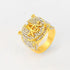 Luxury Cuban Chain + Bracelet + Ring + Watch Set
