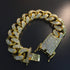 Luxury Cuban Chain + Bracelet + Ring + Watch Set