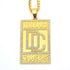 Meek Mill Dream Chasers 14k Gold Plated Pendant Necklace