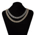 Miami Micro Pave Cuban Chain + Bracelet + Watch Set