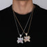 Micropave Iced Kirby Rapper Pendant Chain