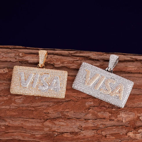 Micropave VISA Card Tag Chain