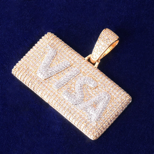 Micropave VISA Card Tag Chain