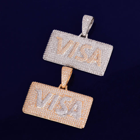 Micropave VISA Card Tag Chain