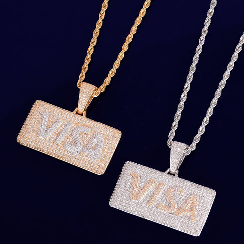 Micropave VISA Card Tag Chain