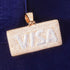 Micropave VISA Card Tag Chain