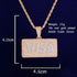 Micropave VISA Card Tag Chain