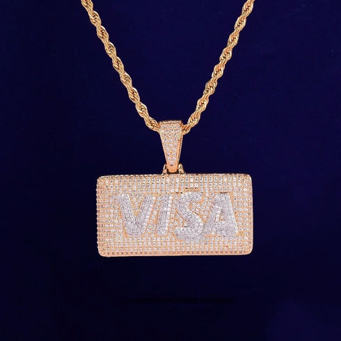 Micropave VISA Card Tag Chain
