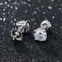 0.1-1 CT Moissanite Sterling Silver/ Gold/ Rose Gold Stud Earrings