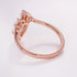 14K Rose Gold Moissanite Engagement Ring