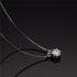 Moissanite Pendant 925 Silver Necklace