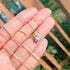 Moissanite Pendant 925 Silver Necklace