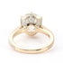 Solid Gold VVS Moissanite Engagement Ring