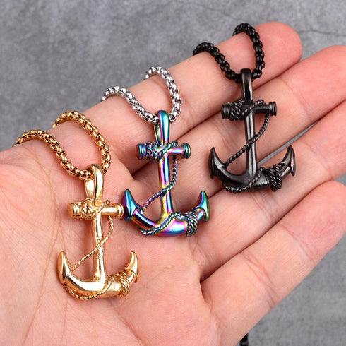 Anchor Pendant Necklace