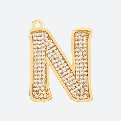 Personalized Initial Dog Pendant