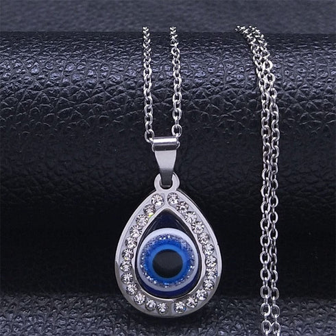 Greek Eye Necklace