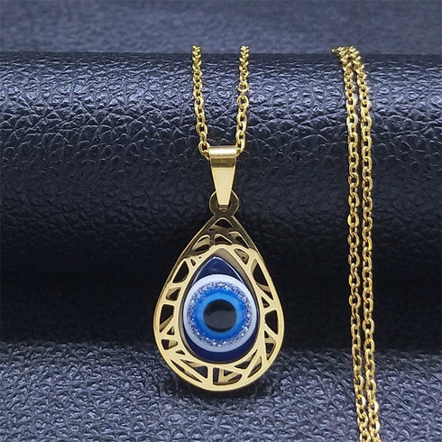 Greek Eye Necklace
