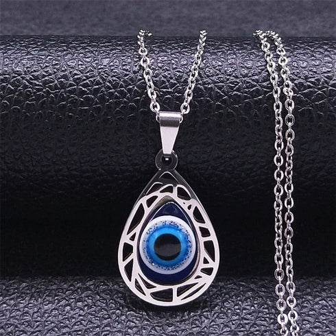 Greek Eye Necklace