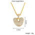 Hailey Bieber Initial Bubble Letter Necklace