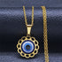 Greek Eye Necklace