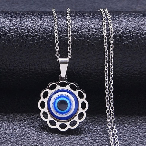 Greek Eye Necklace