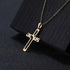 Jesus Cross Pendant Stainless Steel Necklace