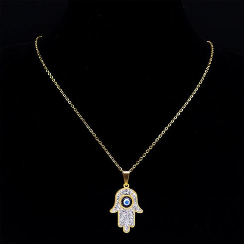 Greek Eye Necklace