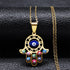 Greek Eye Necklace
