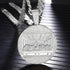 Iced Out Last Supper Pendant Cuban Necklace