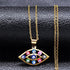 Greek Eye Necklace