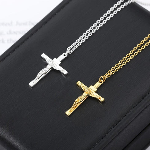Jesus Cross Pendant Necklace