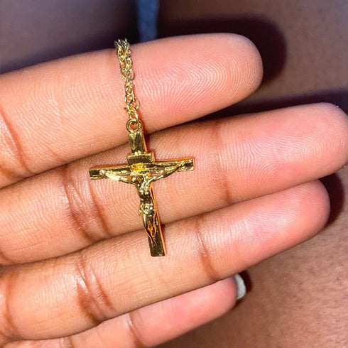 Jesus Cross Pendant Necklace