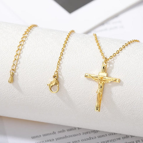 Jesus Cross Pendant Necklace