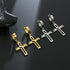 Jesus Cross Pendant Stainless Steel Necklace