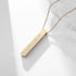 Stainless Steel Carved Scripture Pendant