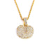 Hailey Bieber Initial Bubble Letter Necklace