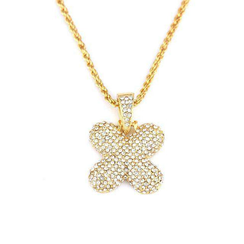 Hailey Bieber Initial Bubble Letter Necklace