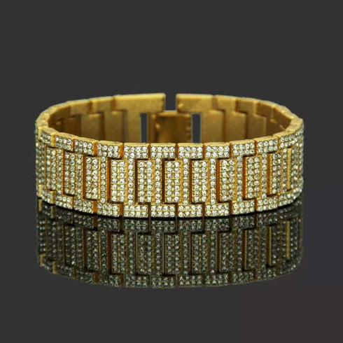 OG AP Style Buss Down Watch with FREE Band Bracelet