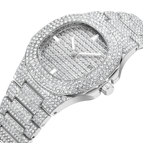 OG AP Style Buss Down Watch with FREE Band Bracelet