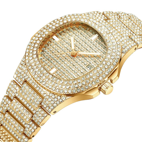 OG AP Style Buss Down Watch with FREE Band Bracelet