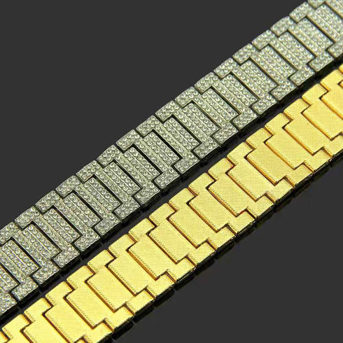 OG AP Style Buss Down Watch with FREE Band Bracelet