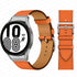 Two-Tone Leather Watch Strap for Smart Watches