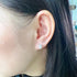 Oval Cut 925 Sterling Silver Moissanite Earrings