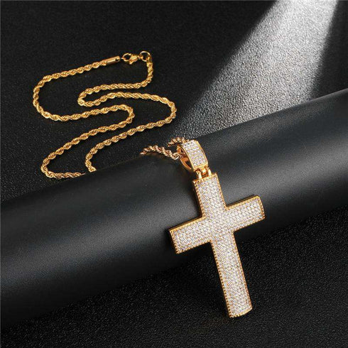VVS Cross Pendant