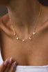 VVS Jewelry 18k Gold Custom Name Clavicle Necklace
