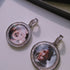 3D Custom Baguette Photo Pendant Chain with FREE Name Engraving