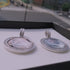 3D Custom Baguette Photo Pendant Chain with FREE Name Engraving