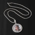 3D Custom Baguette Photo Pendant Chain with FREE Name Engraving