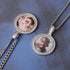 3D Custom Baguette Photo Pendant Chain with FREE Name Engraving